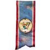 Image 1 : Fireman's Badge and Ribbon - Color Celluloid 1901 - Rare! [132251]