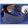 Image 2 : Diamond and Jet Gold Ring [133846]