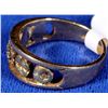 Image 2 : Gold Nugget/Diamond Man's ring [133844]