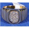 Image 1 : Multi-Diamond and Gold Ring [133848]