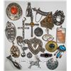 Image 1 : Large Group of Silver Pendants/Pins [124873]