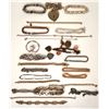 Image 1 : Vintage costume jewelry bracelets of various styles and colors (lot 24) [114799]