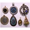Image 1 : Vintage costume jewelry pendants (lot 7) [115169]