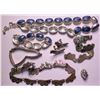 Image 1 : Vintage costume jewelry set in Abalone/Mother of Pearl (lot 5) [115151]