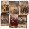 Image 1 : Gambling with Gun Tintype Plus Others [134186]