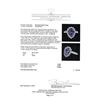 Image 5 : 3.84 ctw Tanzanite and Diamond Ring - 14KT White Gold