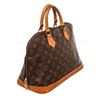 Image 2 : Louis Vuitton Brown Alma MM Satchel Bag