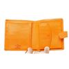 Image 6 : Louis Vuitton Orange Epi Leather Compact Bifold Wallet