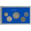 Image 2 : 1943 US 5 Coin Year Set In Plastic Container
