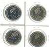Image 2 : 4 Canadian Nickle Dollars 2-1973 2-1975