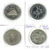 Image 2 : 4 N.S. Various Coins / Tokens