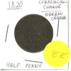 Image 1 : 1820 Commercial Change Half Penny