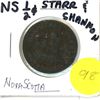 Image 1 : 1864 1/2 Cent Nova Scotia Coin "Star Shannon"