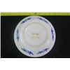 Image 4 : 1 Blue Flower Capilano China Bowl, 1 Apple Bowl