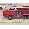 Image 2 : VINTAGE STEEL TOY FIRE TRUCK