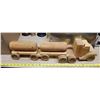 Image 1 : WOOD TOY TRUCK HAULING LOGS