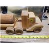 Image 2 : WOOD TOY TRUCK HAULING LOGS