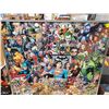 Image 4 : DC POSTER W/ ALL SUPER HERO'S & 3 VILLANS 20.5 X 24.5"