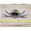 Image 1 : VINTAGE CLOCK W/ STEEL ANTLERS