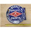 Image 2 : ENAMEL 'DIAMOND PAINTS' SIGN