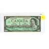 Image 1 : 1967 Bank of Canada One Dollar Note W/SERIAL #
