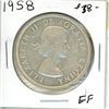 Image 1 : 1958 Canadian Silver Dollar