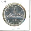 Image 2 : 1966 LB Canadian Silver Dollar