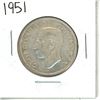 Image 1 : 1951 Canadian Silver Fifty Cent Coin