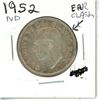 Image 1 : 1952 ND Canadian Silver Fifty Cent Coin