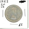Image 1 : 1953 SF LD Canadian Silver Fifty Cent Coin