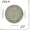 Image 1 : 1954 Canadian Silver Fifty Cent Coin