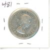 Image 2 : 1958 Canadian Silver Fifty Cent Coin