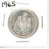 Image 1 : 1965 Canadian Silver Fifty Cent Coin
