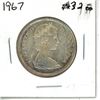 Image 1 : 1967 Canadian Silver Fifty Cent Coin