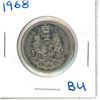 Image 1 : 1968 Canadian Fifty Cent Coin Brilliant Uncirculated