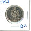Image 1 : 1983 Canadian Fifty Cent Coin Brilliant Uncirculated