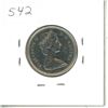 Image 2 : 1971 Canadian  Twenty Five Cent Coin