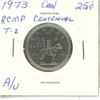 Image 1 : 1973 Canadian  Twenty Five Cent Coin