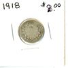 Image 1 : 1918 Canadian Silver Ten Cent Coin