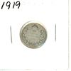 Image 1 : 1919 Canadian Silver Ten Cent Coin