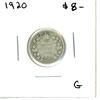 Image 1 : 1920 Canadian Silver Ten Cent Coin