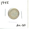 Image 1 : 1945 Canadian Silver Ten Cent Coin