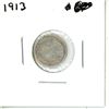 Image 1 : 1913 Canadian Silver Five cent Coins