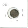 Image 2 : 1914 Canadian Silver Five cent Coins