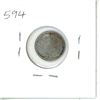 Image 2 : 1918 Canadian Silver Five cent Coins