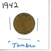 Image 1 : 1942 Tombac Canadian Five cent Coins