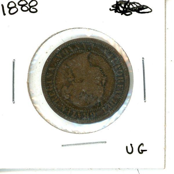 1888 Canadian Large Cent