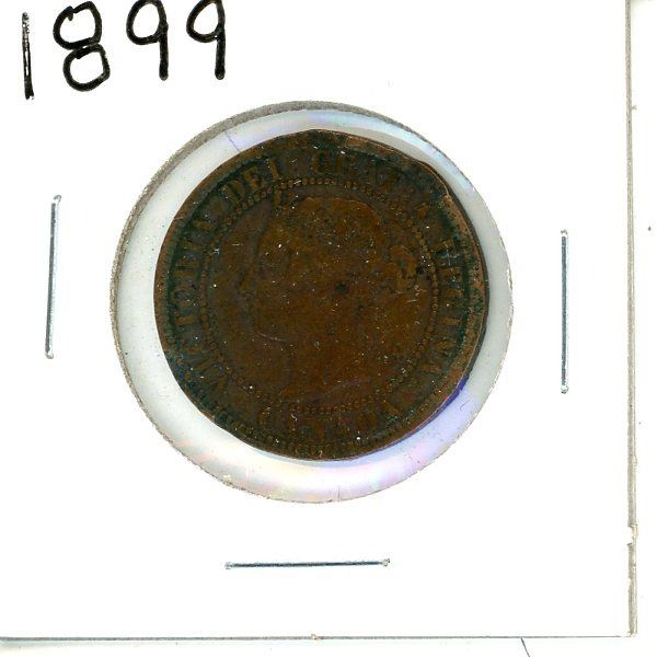 1899 Canadian Large Cent