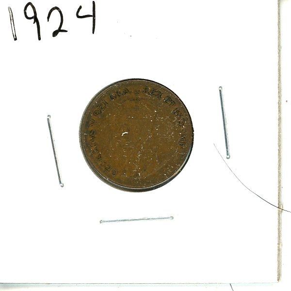 1924 Canadian Small Cent