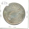 Image 2 : 1926S USA Peace Silver Dollar  .900 Silver
